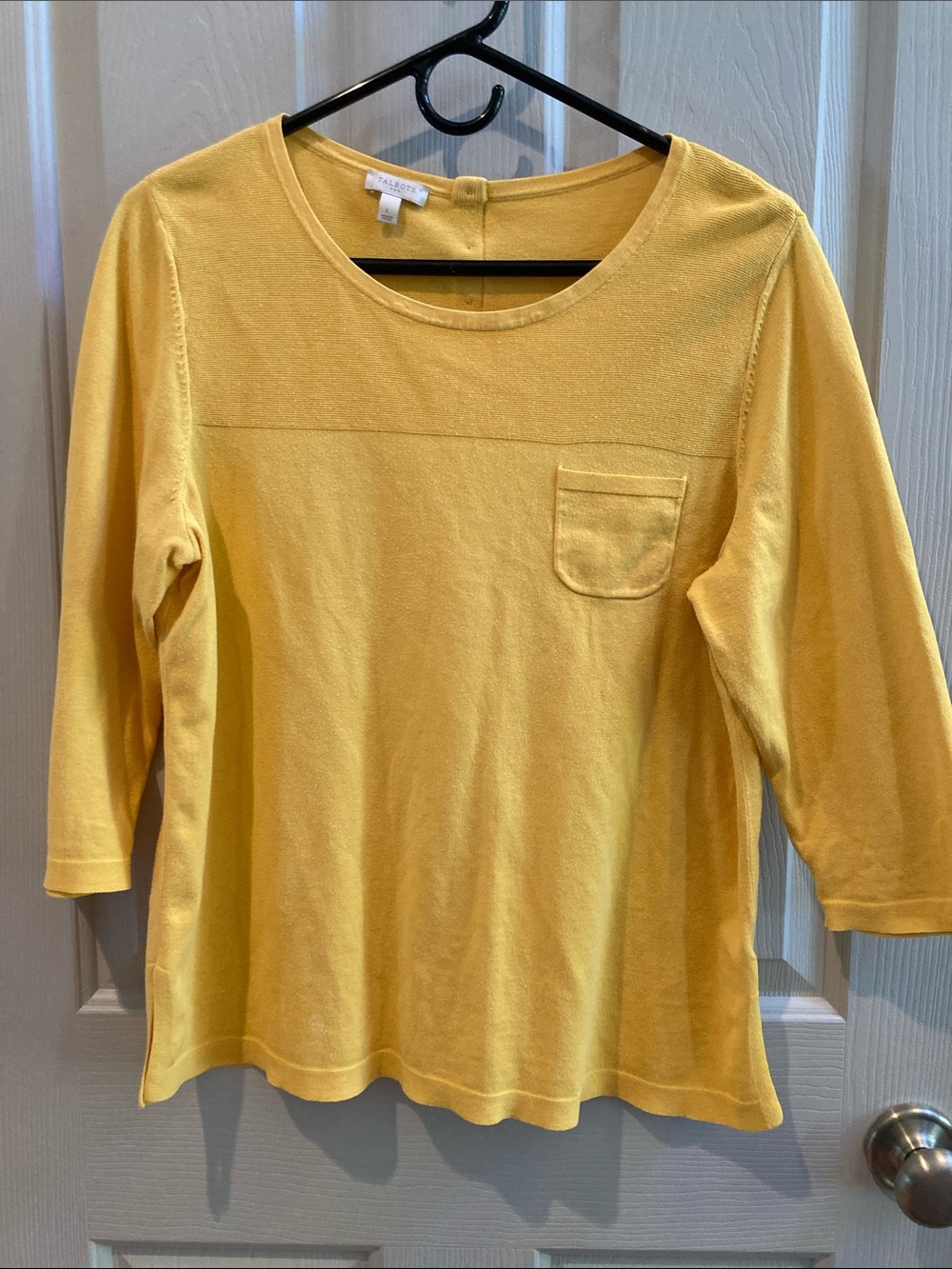 GUC Talbots Sunny Yellow Top